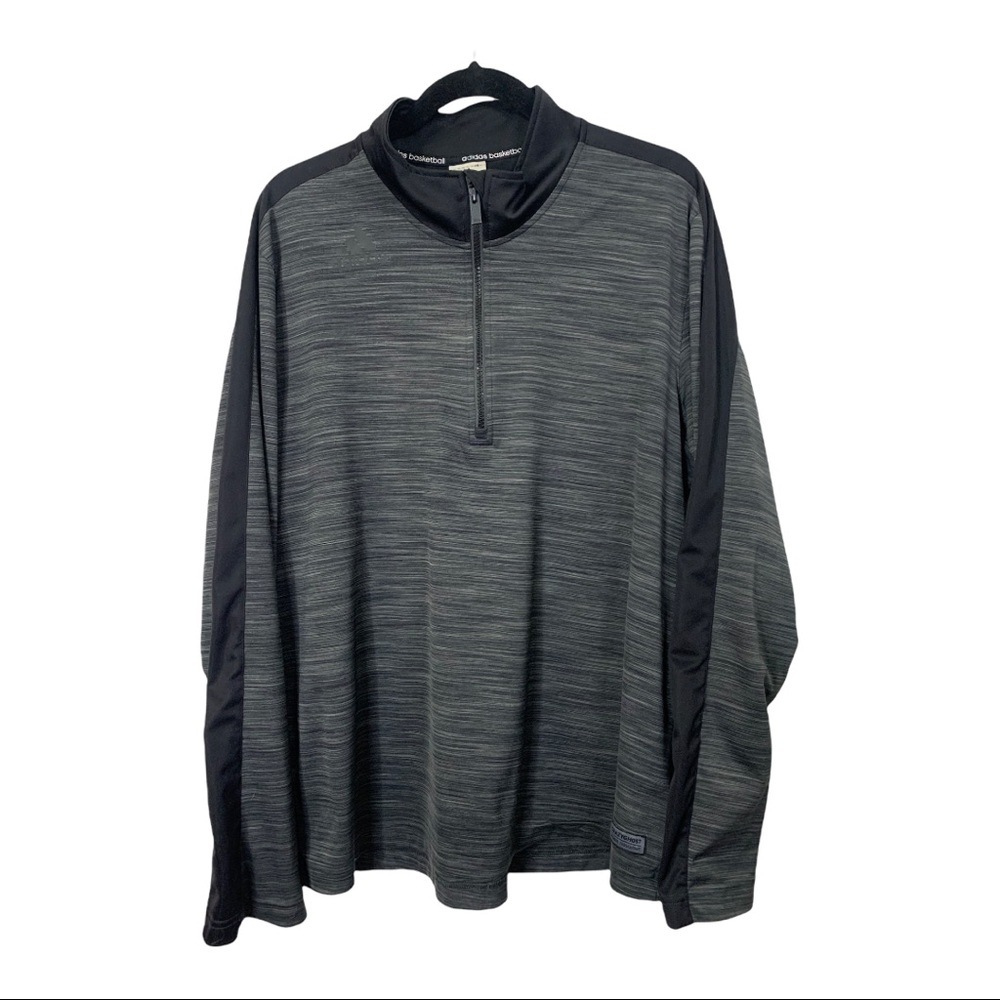 Adidas Basketball Crazy Ghost, 1/4 Zip Training Pullover, Size XL